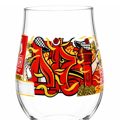 Personalised Madri Excepcional Limited Edition Pint Glass