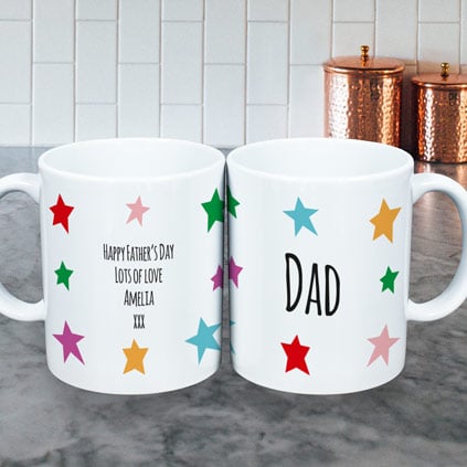 Personalised Star Mug Any Name And Message