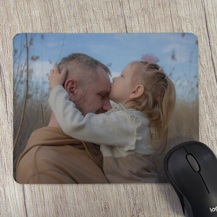 Personalised Mouse Mat Pad Photo Upload