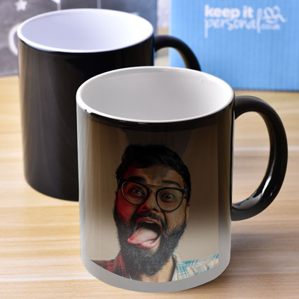 Personalised Funny Photo Heat Change Magic Mug Secret Santa Gift Idea