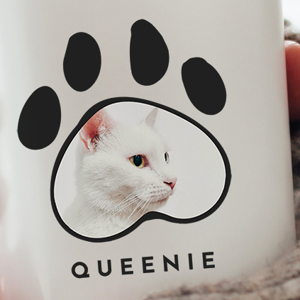 Personalised Cat Lover Photo Upload Mug