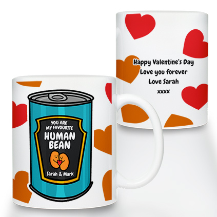 Personalised Favourite Human Bean Mug