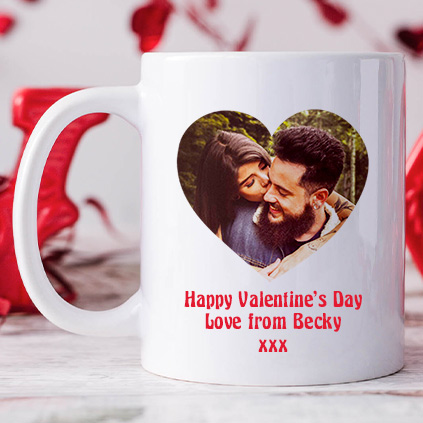 Personalised Valentine's Love You More The End Mug