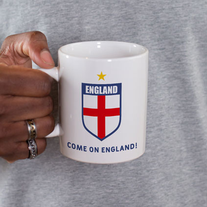 Personalised England Football Team Mug