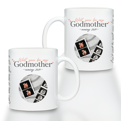 Personalised Godmother Photo Mug