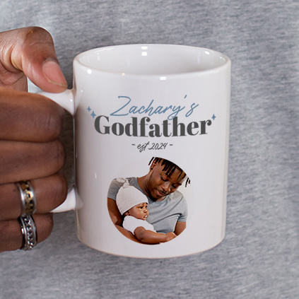 Personalised Godfather Photo Mug