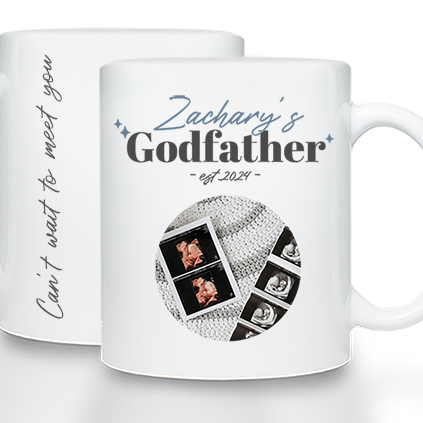 Personalised Godfather Photo Mug