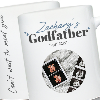 Personalised Godfather Photo Mug