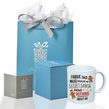 Personalised Secret Santa Doesn't Know Me Mug