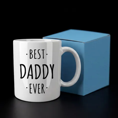 Personalised Best Daddy Ever Mug Photo Upload