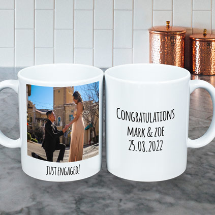 Personalised Photo Mug - Caption And Message