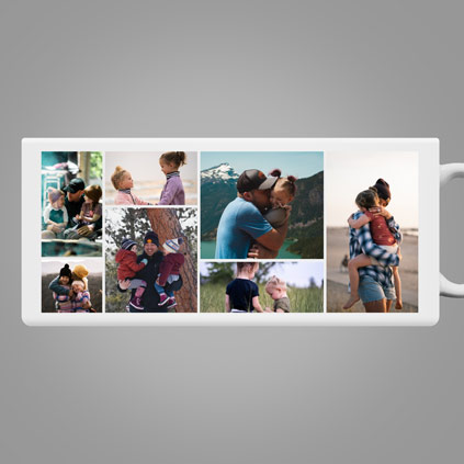 Personalised Multi Photo Collage Mug