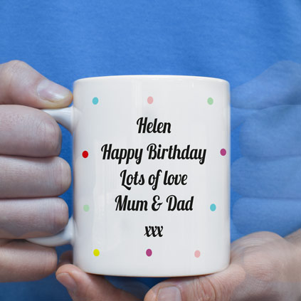 Personalised 18th Birthday Mug Photo Upload