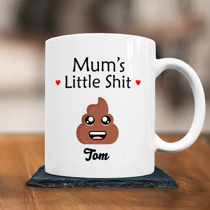 Personalised Mug - Mum's Little Sh*ts