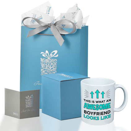 Personalised Mug - This Is What An Awesome Boyfriend Looks Like