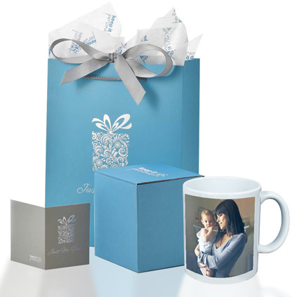 Personalised Photo Upload Mug And Coaster Set