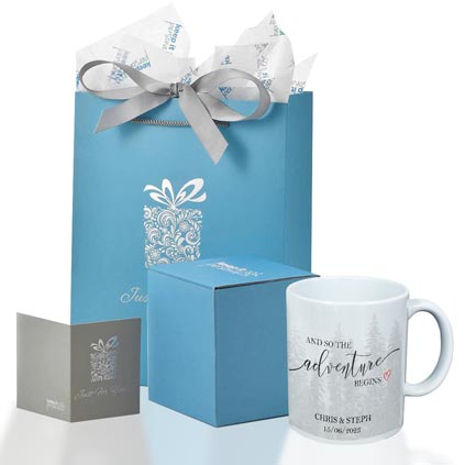 Personalised Photo Mug - And So The Adventure Begins