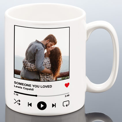 Personalised Photo Mug - Our Favourite Song