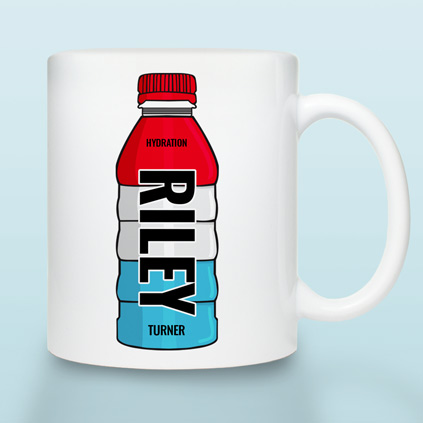 Personalised Hydration Mug Choose Colour