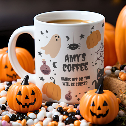 Personalised Witches Brew Halloween Mug