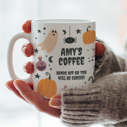 Personalised Witches Brew Halloween Mug