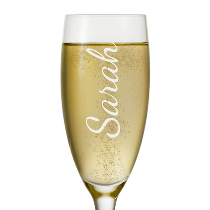 Personalised Prosecco Flute Any Name