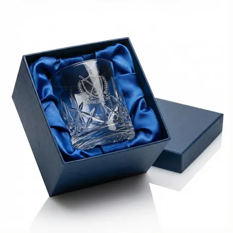 Logo Engraved Personalised Whiskey Tumbler