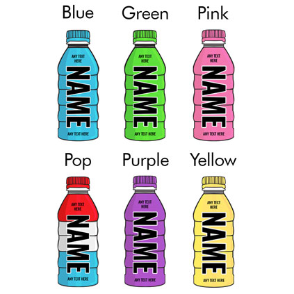Personalised Hydration Pencil Pot Choose Colour