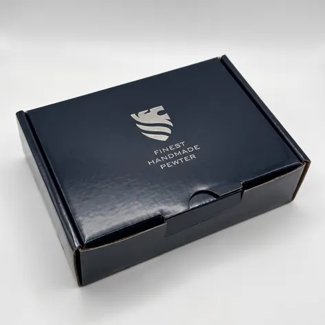 Personalised Pewter 2.5oz Hip Flask