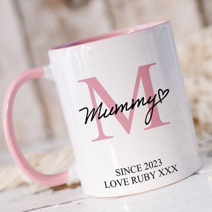 Personalised Mug - Mummy Since