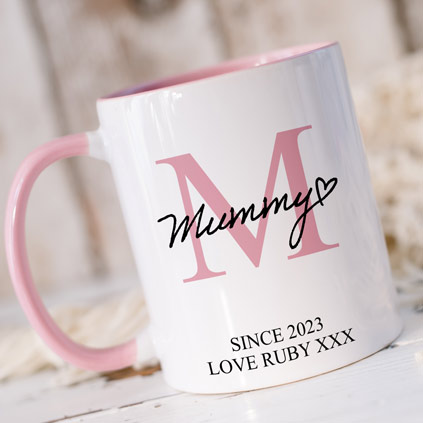 Personalised Mug - Mummy Since