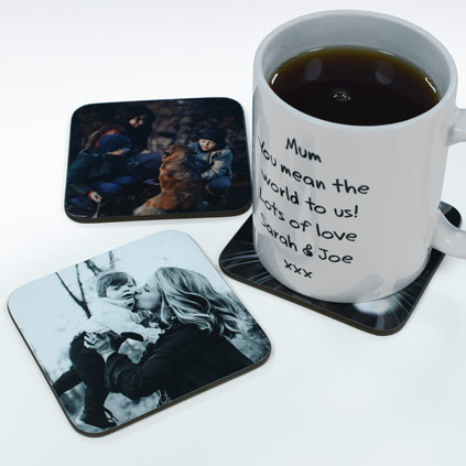 Personalised Photo Upload Coaster