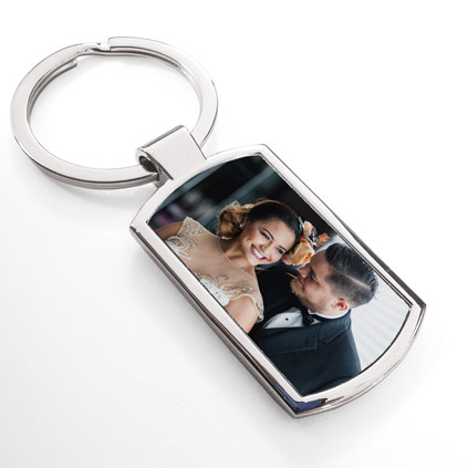 Personalised Photo Upload Keyring