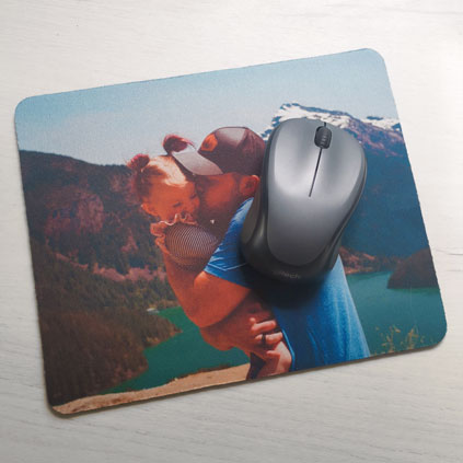 Personalised Mouse Mat Pad Photo Upload