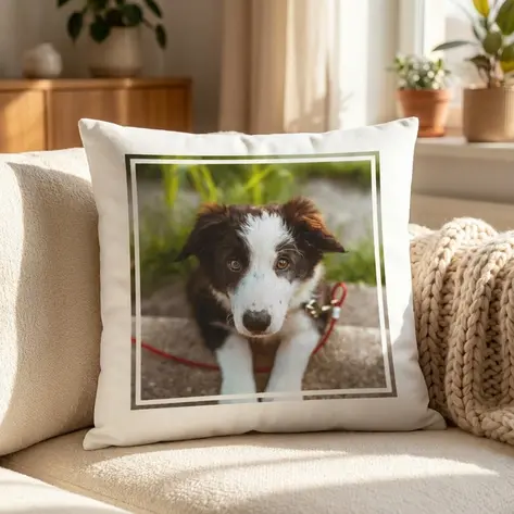 Personalised Photo Upload Cushion
