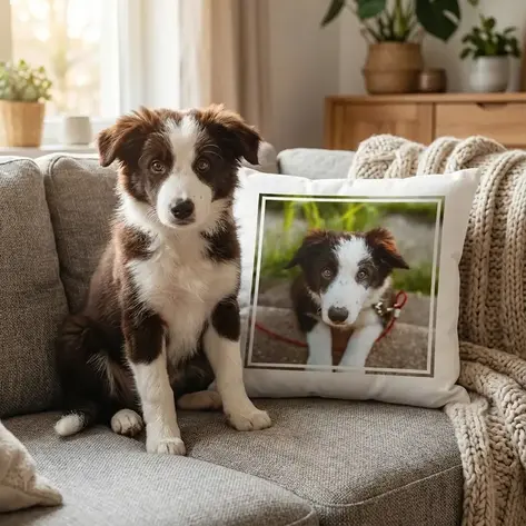 Personalised Photo Upload Cushion
