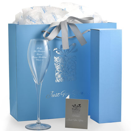 Personalised Luxury Prosecco Glass