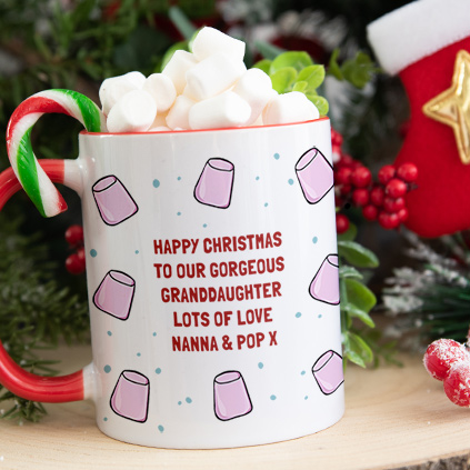 Personalised Christmas Eve Hot Chocolate Mug