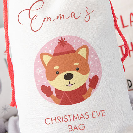 Personalised Childrens Santa Sack - Doge
