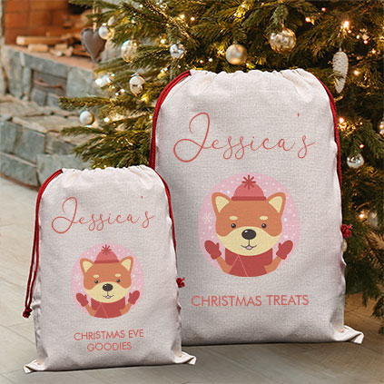 Personalised Childrens Santa Sack - Doge