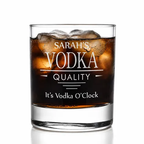 Personalised Vodka Glass Personalised Vodka Glass