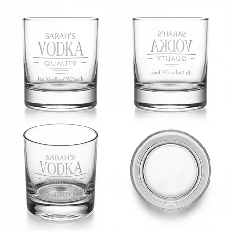 Personalised Vodka Glass