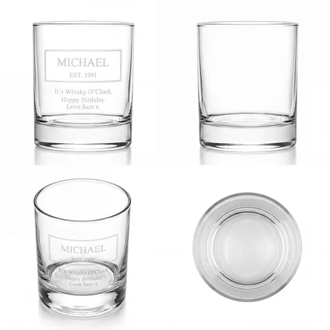 Personalised Established Whiskey Tumbler