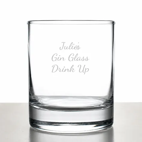 Personalised Stern Whisky Glass With Luxury Gift Bag And Box
