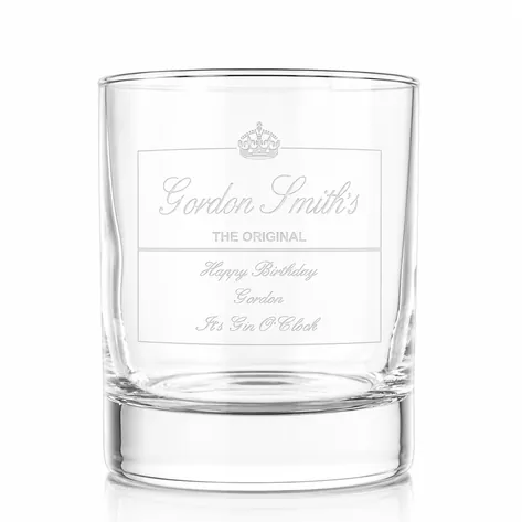 Personalised Gin Glass