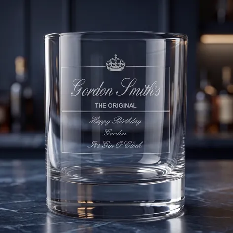 Personalised Gin Glass