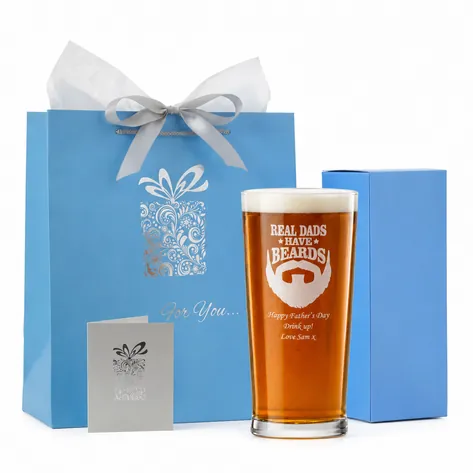 Dad Personalised Pint Glass