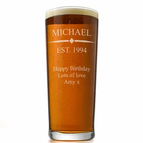 Personalised Pint Glass - Any Occasion!
