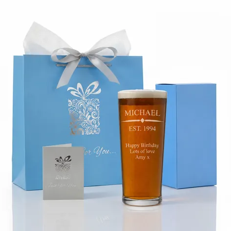 Personalised Pint Glass - Any Occasion!