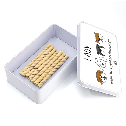 Personalised Dog Doodle Treats Tin
